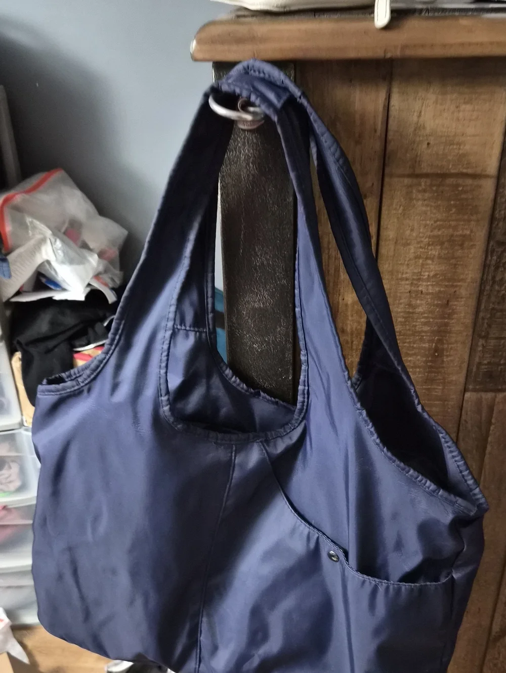 Navy Women's Tote Bag - Lightweight Everyday Carry